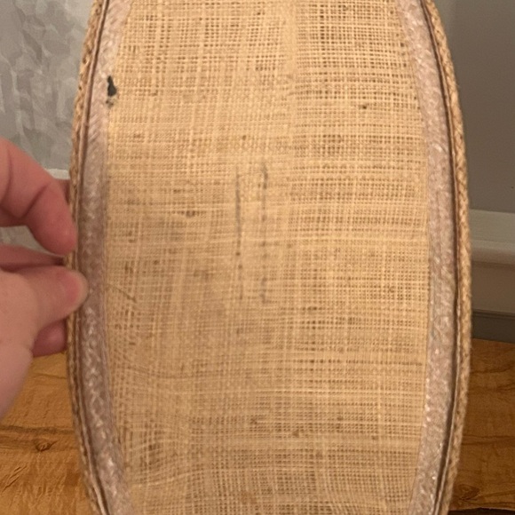 Vintage Cabana Straw Bag Purse Beach Vacation Multicolor - Picture 4 of 7